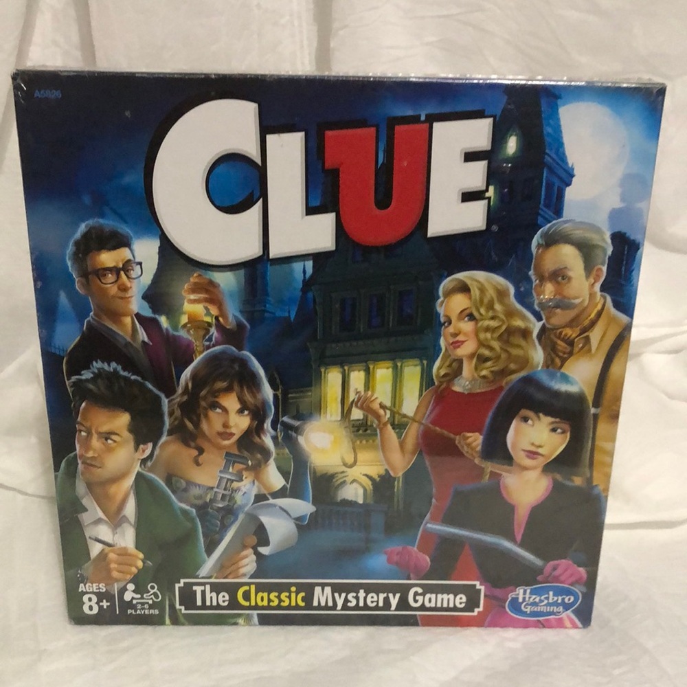 Hasbro Clue Classic Mystery Game NIB
